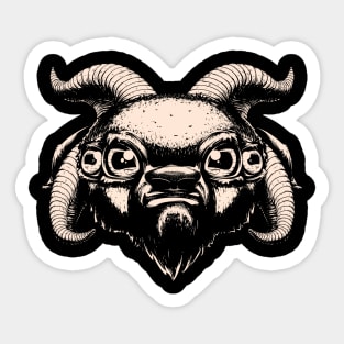 Baby Baphomet Sticker